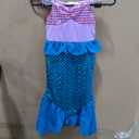 Eledobby Mermaid Costume for Girls Princess Dress Up Kids Halloween Outfits Christmas Birthday Party Gift, Size 110