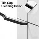 3 x 5 PCS Crevice Cleaning Brush Set, Extremely Skinny Gap Cleaning Tools,Hard Bristle Gap Brush for Bathroom & Kitchen, Grout Cleaner Tool for Window Tracks and Tile Lines,Car Detailing (Black)