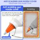 30W Mini Hot Glue Gun Kit with 30 Glue Sticks, Fast Preheating Hot Melt, High Temp for School Crafts DIY Arts and Quick Home Repairs