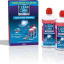 Clear Care Cleaning & Disinfecting Solution with Lens Case, Twin Pack,12 Fl Oz (Pack of 2)