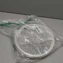 2 Tier Non Skid Spice Rack Turntable, 10 Inch Spinning Organizer, Non Skid Lazy Susan Turntable, 360 Rotating Seasoning Organizer for Kitchen, Pantry Cabinet, Refrigerator, Bathroom, Gray & White