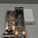 Wall Sconce 14.4 x 3.5 Inch, with Tea Light Candle Holder Antique Bronze Style Metal Wall Art Decorations for Living Room, Bathroom, Dining Room and Office, Set of 2