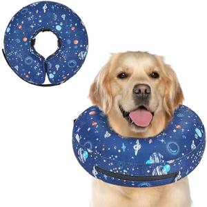 Amazon.com : Supet Inflatable Dog Cone Collar Alternative After Surgery, Dog Neck Donut Collar Recovery E Collar for Neuter, Soft Dog Cone for Small Medium Large Dogs : Pet Supplies