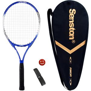 Senston 19" 23" 25" Kids Junior Tennis Racquet for Kids Children Boys Girls Tennis Rackets with Racket Cover