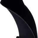 Black Velvet Jewelry Necklace Bust Display Stand - 9 Inch Organizer for Retail Store and Home Use