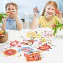 3 x Valentines Cards for Kids Classroom Gifts - 36 Cute Pendant Gifts + 36 Valentines Day Cards for Kids, Valentine's Day Party Favors, Sweet Kids Vday Cards for School Valentines Classroom Exchange