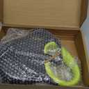 Fida 30ft Upgraded Retractable Dog Leash, Heavy Duty Pet Walking Leash for Medium/Large Breed up to 110 lbs, 360 Tangle-Free Long Retract Dog Lead, Soft Grip, One-Hand Brake, Neon Yellow