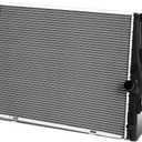 Auto Dynasty Radiator Compatible with 2006-2013 BMW 128i 130i 323i 325i 325xi 330xi 328i 328xi 330i Z4 AT MT, DPI 2882 Radiator, 1-Row Aluminum Replacement Radiator, 1-1/2" Inlet/Outlet