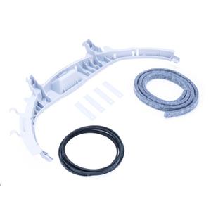Dryer Bearing Kit WE49X20697 Replacement for GE WE3M26 Top Front Drum Bearing, WE9M30(WE09X20441) Drive Belt, WE12M29 Bearing Slides, WE1M1067 WE1M504 Glide Slides