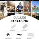 OULAIQI Cycling Sunglasses Polarized Sunglasses for Cycling Men Women with 1 Lens or 3 Interchangeable Lens Baseball Glasses