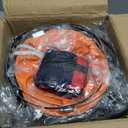 8 Inch Flexible PVC Duct Hose, 25 FT Orange Exhaust Hose