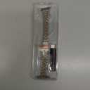 MioHHR Metal Band Compatible with Apple Watch Bands 49mm Ultra3/2/1,46mm Series 11 10,45mm Series 9 8 7,44mm Series 6 5 4 SE,42mm Series 3/2/1,Stainless Steel iWatch Bands for Women,Silver/Gold