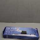 SKYLEO Desk Lamp for Home Office, Eye Comfortable LED Desk Light for Long Hours, Adjustable Swing Arm with Memory Function, Black