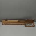 Ivilon Drapery Window Curtain Rod - End Cap Style Design 1 Inch Pole. 28 to 48 Inch Color Warm Gold