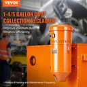 Dust Collection System: 1.6-HP Dust Collector Media Reclaimer with 1.8 Gallon Capacity - Universal Fit for Sandblaster Cabinets and Media Blasters