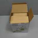 6x10 100% Biodegradable Bubble Mailers,25 Count Kraft Brown #0 Compostable Padded Packaging Wrap Envelopes Pouches Eco Friendly Self Seal Bags