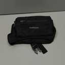 Running Chest Pack, Reflective Vest, Water Repellent, Phone Holder, Workout Bag for Runners, Cycling, Biking, EDC Pouch, Jogging Carrier, Hidden Pocket, Men & Women, Lightweight (Black)