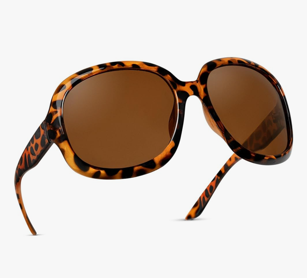 miyya Bug Eye Oversized Polarized Sunglasses Womens, Trendy Retro Sun Glasses for Women 2025, Oversized UV Protection Shades