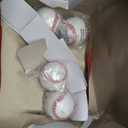 Rawlings | FLAT SEAM Official League Baseballs | FSOLB1X | Recreational Use Practice | 4 Count 