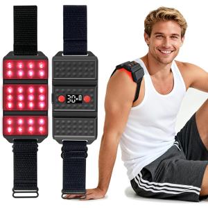 Red Light Therapy Belt, LED 660nm & 850nm Near Infrared Light for Muscle Recovery, Pain Relief, Wearable Wrap Inflammation, Joint Health & Mobility - Portable & Hands-Free (Standard)
