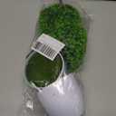 Amosfun 2Pcs Artificial Topiary Balls in Pots Simulated Boxwood Eucalyptus Plants Decorative Indoor Table Centerpieces for Home Office Relaxation