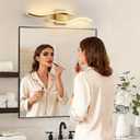 Vanity Lights for Bathroom, 23.6 Inch Gold LED Dimmable