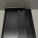 6U Wall Mount Network Server Cabinet with Glass Door, Locks, Removable Side Panels, for IT Equipment, A/V Devices, Black