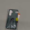 Janmitta for Samsung Galaxy S25 FE Case with Screen Protector+Camera Lens Protector,Heavy Duty Shockproof Full Body Protective Cover Built in Rotatable Metal Ring Holder Kickstand,2025 Dark Green