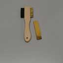 2-Piece Suede Brush and Suede Eraser, Suede Cleaner Kit, Suede Brush for Shoes Effectively Solves Stubborn Stains on Soft Bristle Shoes