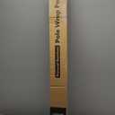 Natural Bamboo Wall Panel for Interior Wall Decor, Renewable Pole Wrap Wainscoting Paneling for Wall Ceiling Furniture Cabinet Office, 48 x 96 Inch, Carbonized