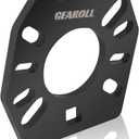 Stainless Steel Pinion Yoke Wrench Tool for Loosening Pinion Flange and Nuts, Fits for Most Sockets Extra 1/2" Hole Fits Most Sockets, Works with Various Styles of Yokes,Axles,Flanges