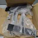 2 Pack Free Hanging T Shelf Bracket, Solid Heavy Duty Steel T Shelf Bracket with Screws, Floating Shelf Brackets, Granite Countertop Support Brackets,Powder Coated, DIY Projects (14 Inch)