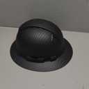 Pyramex Ridgeline Full Brim Hard Hat 4 Point Ratchet Vented Matte Black Graphite Pattern