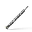 CATITO 1" x 10.24" SDS Plus Rotary Hammer Drill Bit, Professional Masonry Drill bit for Bricks, Cement Walls, and Concrete
