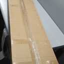 Fun Memories Floating Shelves - 12 Inch Rustic Wooden Wall Shelves - Extra Deeper & Thicker Wall Mounted Storage Shelf for Living Room, Kitchen, Farmhouse - 55" W x 12" D x 1.8" H - White