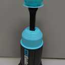 Bandit Sports Baseball Training Mini Tee Popper, Hitting Tee for Perfect Swings, Batting Machine for Practicing Hitting Without a Pitcher (1 Popper Ball Included)