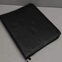 9 Pockets Trading Card Binder with Sleeves Card Organizer, 900 Double Sided Pocket PU Card Collection Binder, Baseball Binder,for Sports Card, MTG, TCG Yugioh Card (Black)