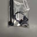 Front Bumper Tow Hook Compatible with Chevrolet Corvette C8 2020-2026, Race Style Front Tow Hook O-Ring, Exterior Tow Hook Trailer Hitch Accessories (Black)