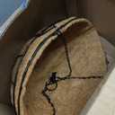 ZeeDix 2 Pack 14 Inch Hanging Baskets for Plants Outdoor, Metal Wire Round Planters with Coco Liner, Hanging Flower Baskets for Home Garden Porch Balcony Railings Decor