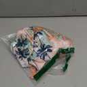 UMELOK Baby Girl Swimsuit Infant Rashguard Swimwear One Piece UPF 50+ Sun Protection Rash Guard Bathing Suit (6 Years, Ruffle Orange, Coconut Trees)