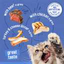 Purina Friskies Gravy Wet Cat Food Variety Pack, Shreds With Beef, With Chicken, and Turkey and Cheese Dinner - (Pack of 24) 5.5 oz. Cans (EXP 09/01/27)