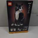 LEGO Ideas Tuxedo Cat - Building Sets for Adults, Ages 18+ - DIY Crafts Kit for Home Decor, Living Room or Bedroom - Gift for Animal Lovers - 21349