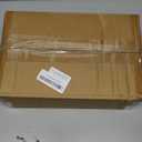 20 Pack Gold Acrylic Sign Holders 4x6 Inch, Double Sided Vertical Stand Clear Picture Frames, Table Menu Display Holders for Wedding Table Numbers, Restaurant Signs, Party and Office Photos