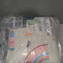 Btargot 5 Piece Multi-Color Rainbow Comforter Set for Girls Boys Kids, Full Size Cartoon Love Hearts Flowers and Sun Star Bedding Set, Bed in a Bag with Comforter, Sheets and Pillowcases