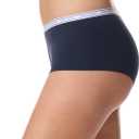 Tommy Hilfiger Women's Cotton Logo Boyshort Underwear 6-pack (L)