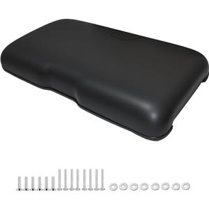 Golf Cart Front Seat Bottom Replacement Cushion Assembly for EZGO RXV 2008-up Models,Black