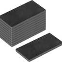 10 Pcs 2"  4" Welding Coupons Practice Kit, Square Welding Steel Plate, 1/4" Thick