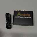 Aodafy HDMI ARC Audio Extractor, HDMI ARC to Optical RCA Audio Adapter, for TV to Sound bar Sound System Speaker Amplifier