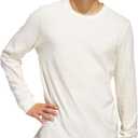 adidas Men's Tech Long Sleeve T-Shirt (Beige, L)