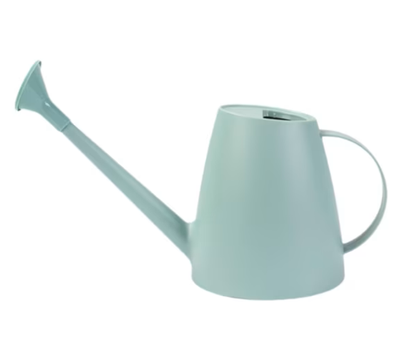 Almencla 1.8 L Watering Can for Outdoor Plants Garden Tool Comfortable Handle Sprinkling Kettle for Farmhouse Houseplants Flowers Farm Light Green